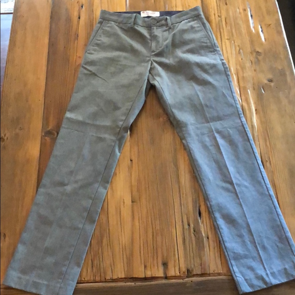 Original Penguin Brand Gray Chinos
